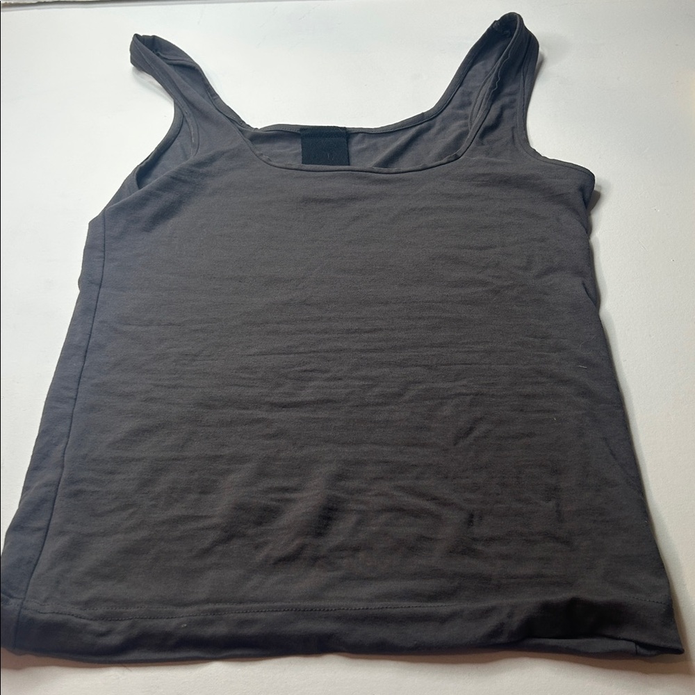 Elegant Dark Gray Women's Tank Top